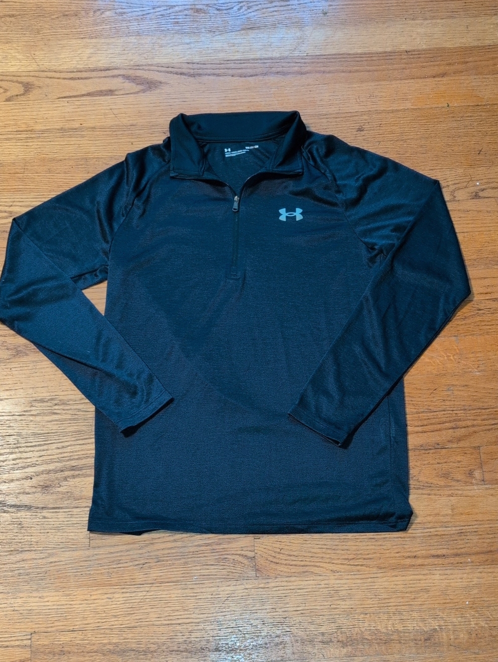 Under Armour Black Men’s Long Sleeve 1/4 Zip Athletic Pullover